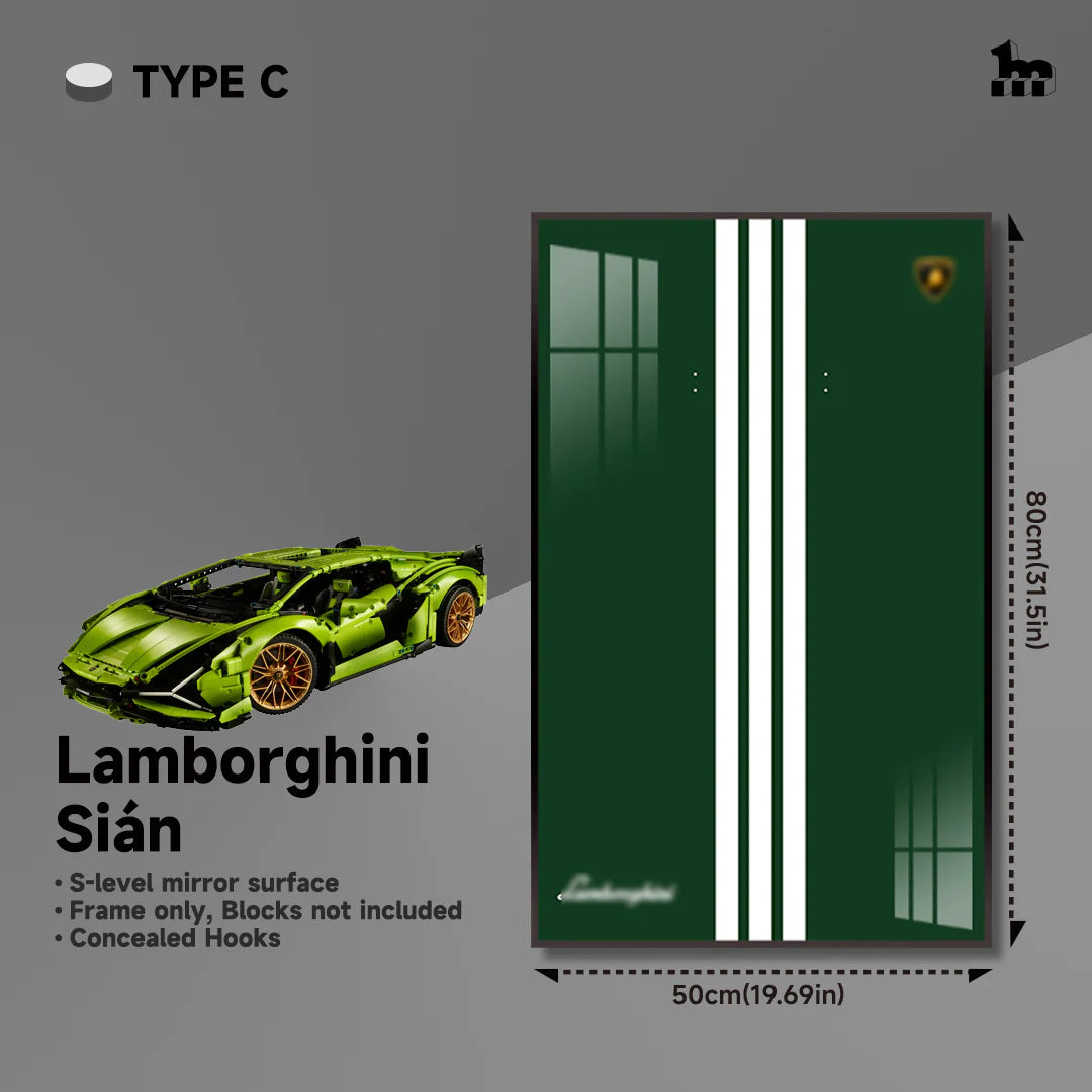 Display Rahmen für LEGO® TECHNIC™ Lamborghini Sián FKP 37