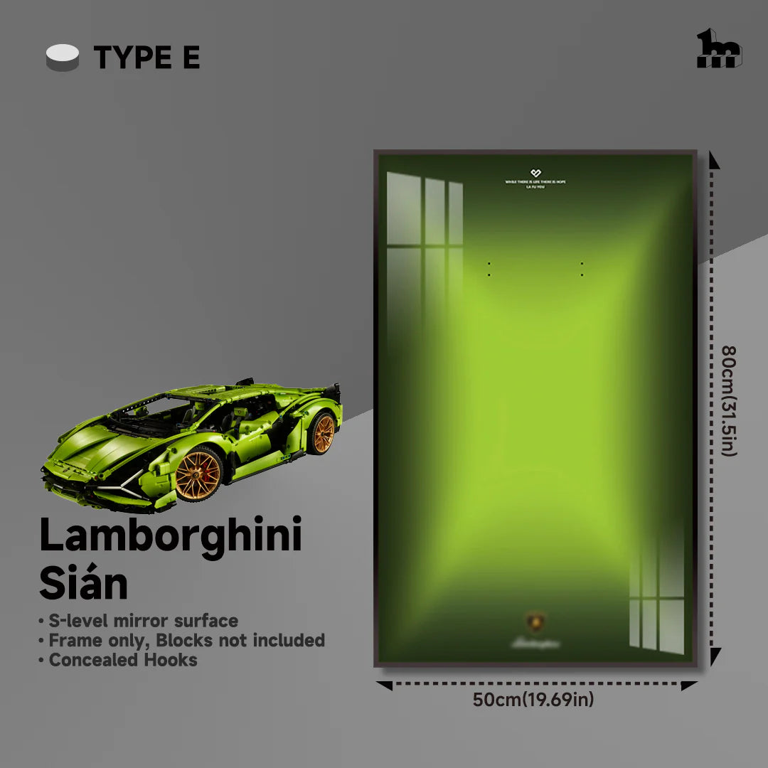 Display Rahmen für LEGO® TECHNIC™ Lamborghini Sián FKP 37