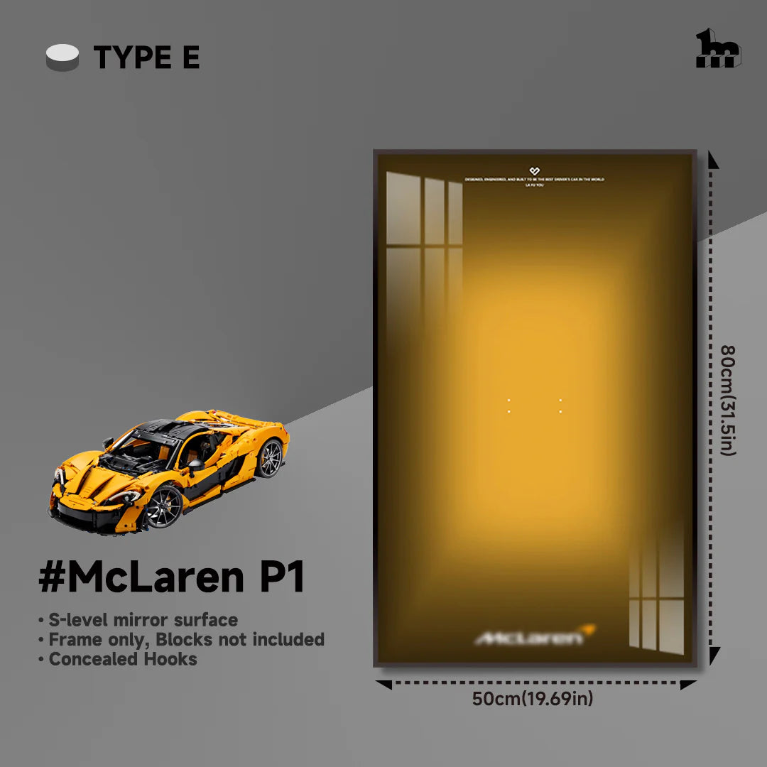 Display Rahmen für LEGO® TECHNIC™ McLaren P1
