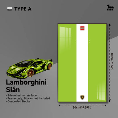 Display Rahmen für LEGO® TECHNIC™ Lamborghini Sián FKP 37