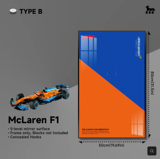 Display Rahmen für LEGO® TECHNIC™ für McLaren F1 42141