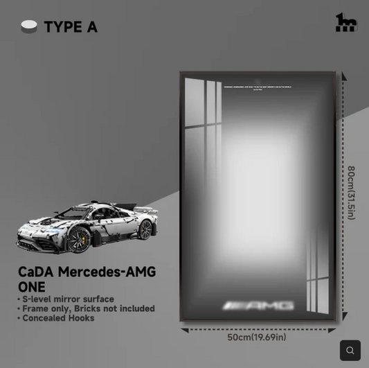 Display Rahmen für CADA Mercedes AMG ONE