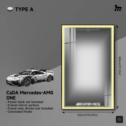 Display Rahmen für CADA Mercedes AMG ONE
