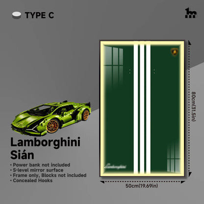 Display Rahmen für LEGO® TECHNIC™ Lamborghini Sián FKP 37