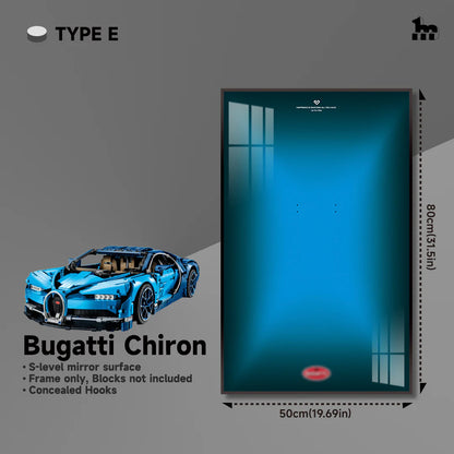 Display Rahmen für LEGO® TECHNIC™ Bugatti Chiron