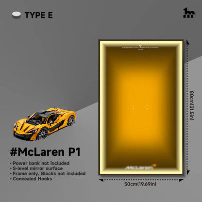 Display Rahmen für LEGO® TECHNIC™ McLaren P1