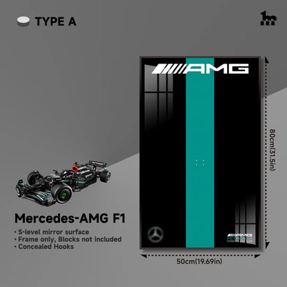 Display Rahmen für LEGO® TECHNIC™ Mercedes AMG F1