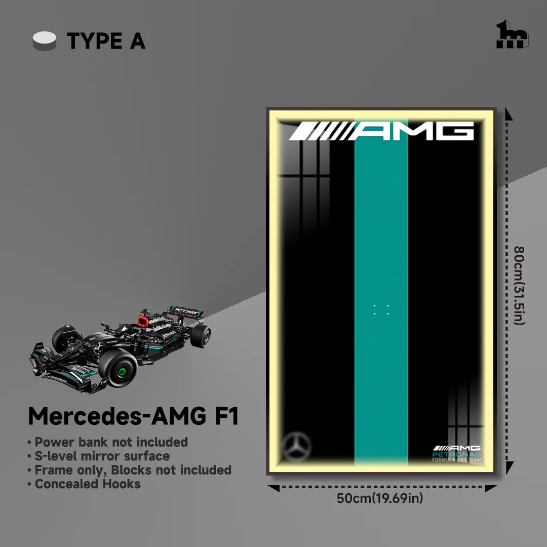 Display Rahmen für LEGO® TECHNIC™ Mercedes AMG F1