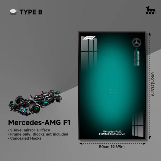 Display Rahmen für LEGO® TECHNIC™ Mercedes AMG F1