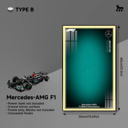 Display Rahmen für LEGO® TECHNIC™ Mercedes AMG F1