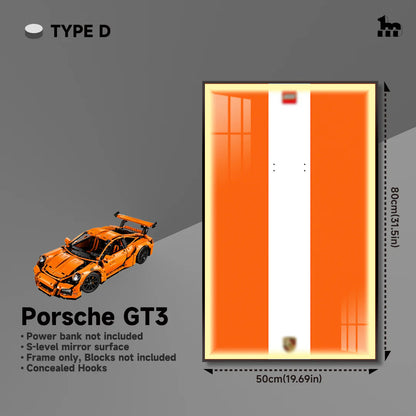 Display Rahmen für LEGO® TECHNIC™ Porsche 911 GT3RS
