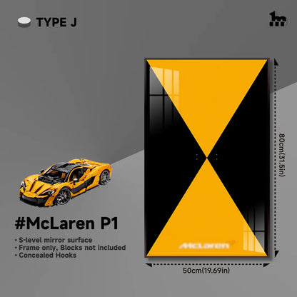 Display Rahmen für LEGO® TECHNIC™ McLaren P1