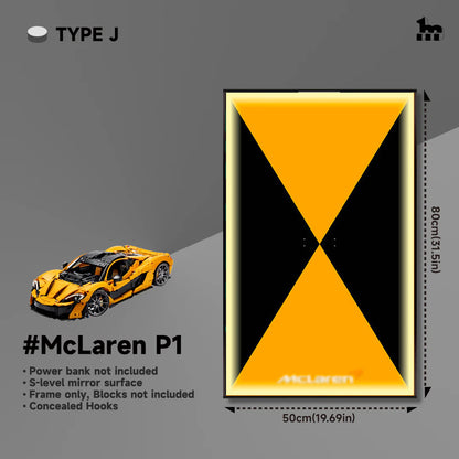 Display Rahmen für LEGO® TECHNIC™ McLaren P1