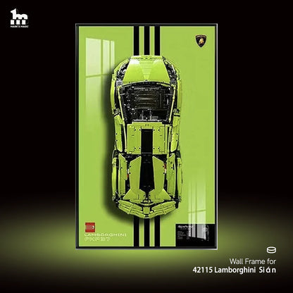 Display Rahmen für LEGO® TECHNIC™ Lamborghini Sián FKP 37